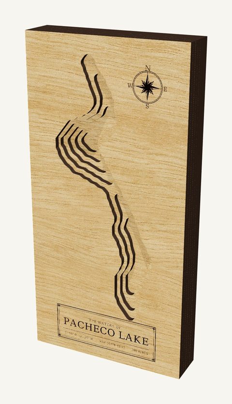 Pacheco Lake wood map