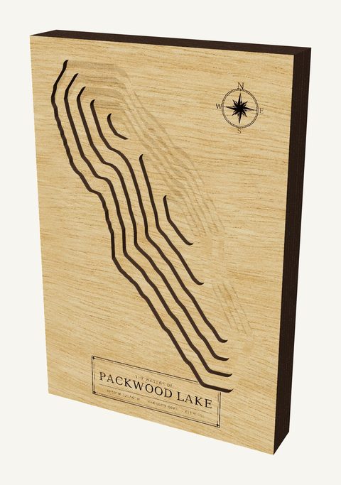 Packwood Lake wood map