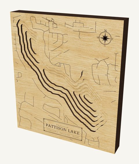 Pattison Lake wood map
