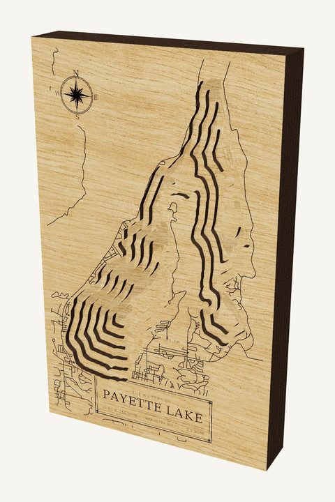 Payette Lake wood map