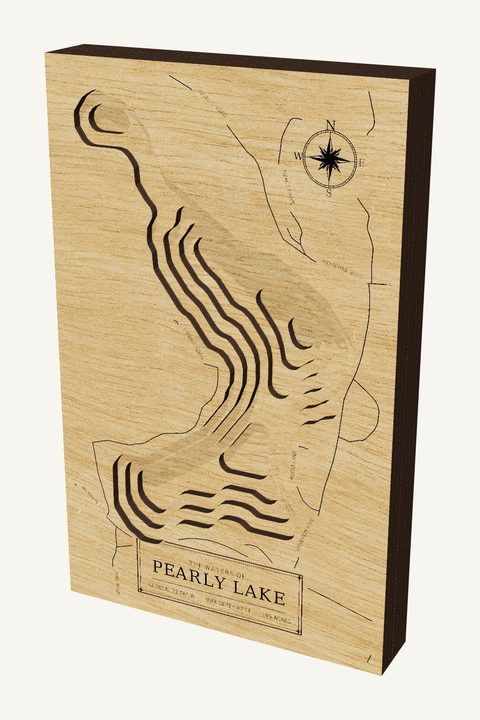 Pearly Lake wood map