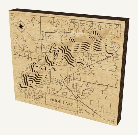 Prior Lake wood map