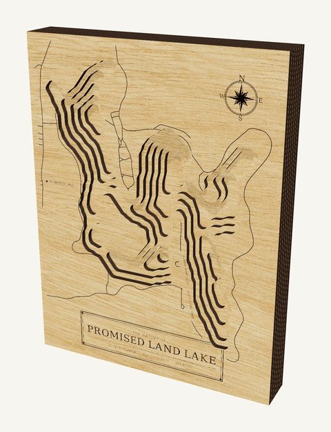 Promised Land Lake wood map