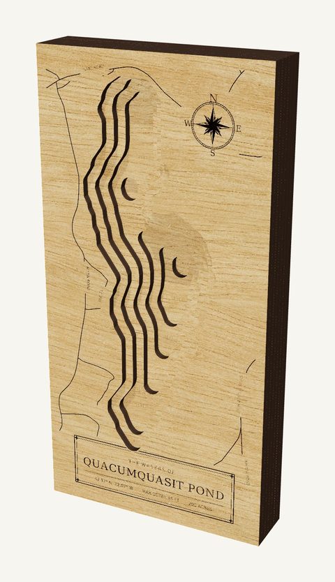 Quacumquasit Pond wood map