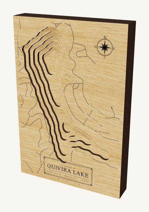 Quivira Lake wood map