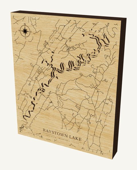 Raystown Lake wood map