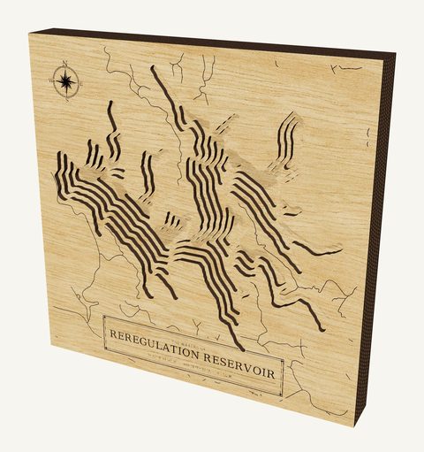 Reregulation Reservoir wood map