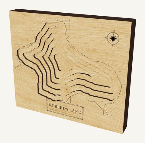 Roberds Lake wood map