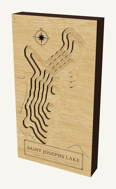 Saint Josephs Lake wood map