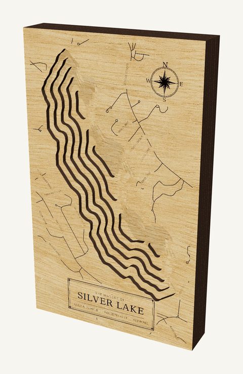 Silver Lake wood map