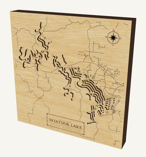 Skiatook Lake wood map