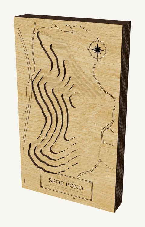 Spot Pond wood map