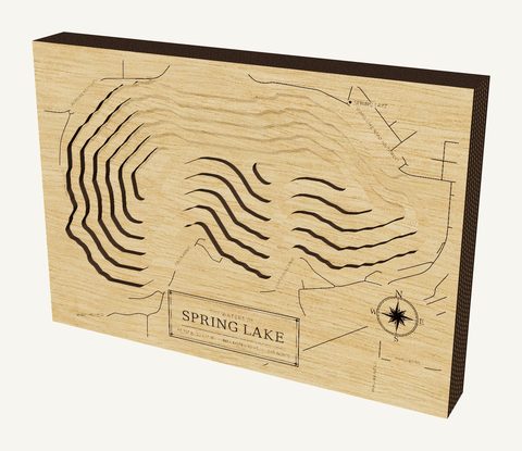 Spring Lake wood map