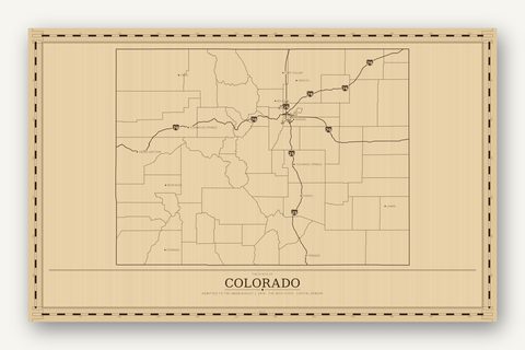 Colorado map