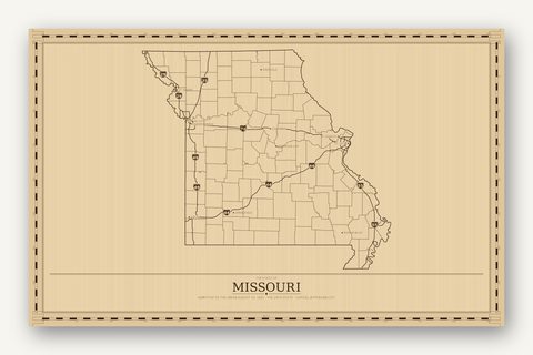 Missouri map