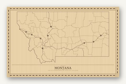 Montana map