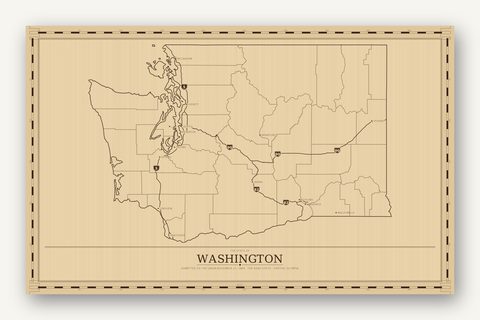 Washington map