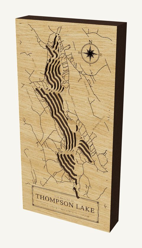 Thompson Lake wood map