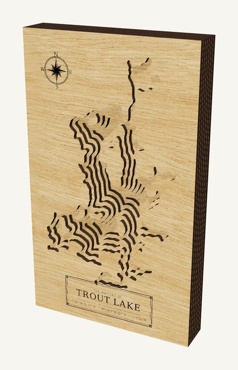Trout Lake wood map