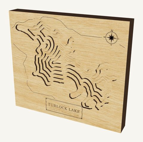 Turlock Lake wood map