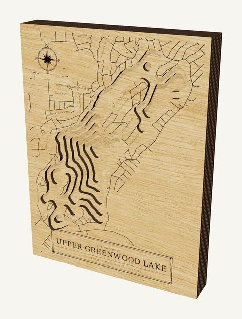 Upper Greenwood Lake wood map