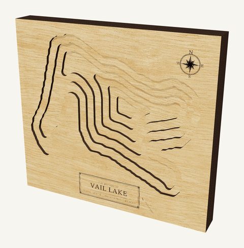 Vail Lake wood map