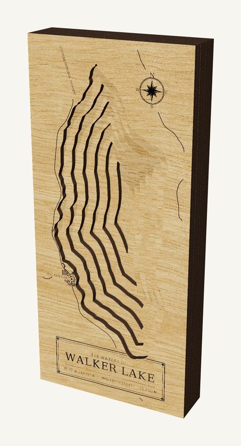 Walker Lake wood map