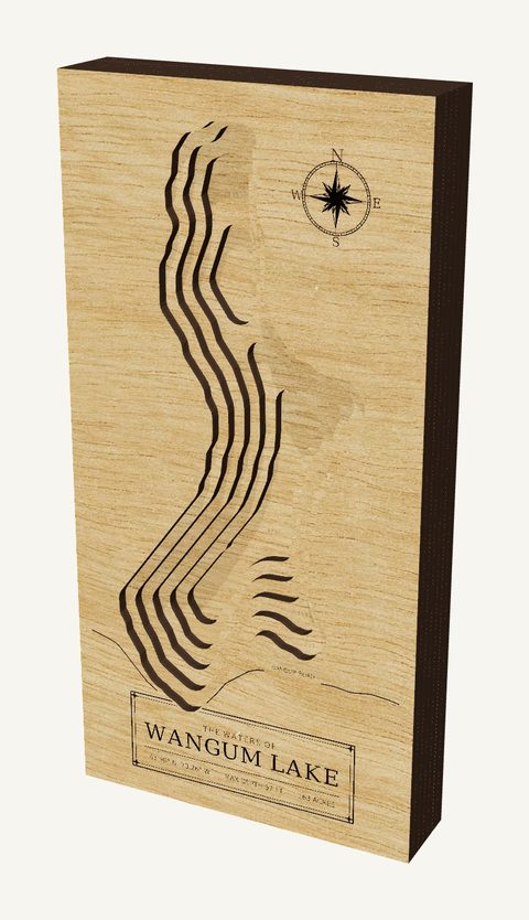 Wangum Lake wood map