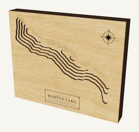 Waptus Lake wood map