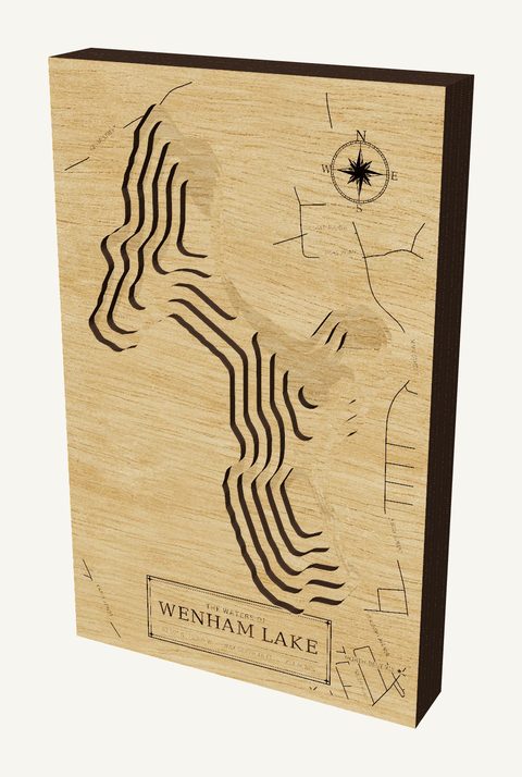 Wenham Lake wood map