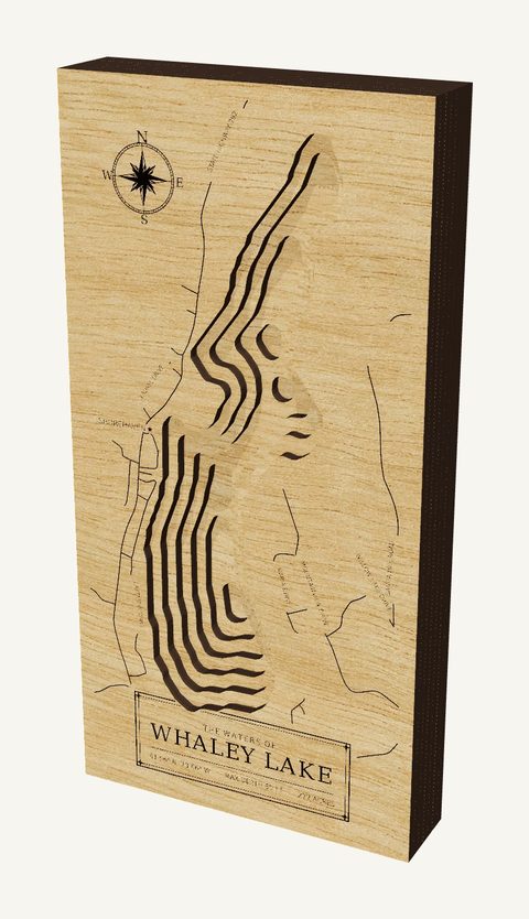 Whaley Lake wood map