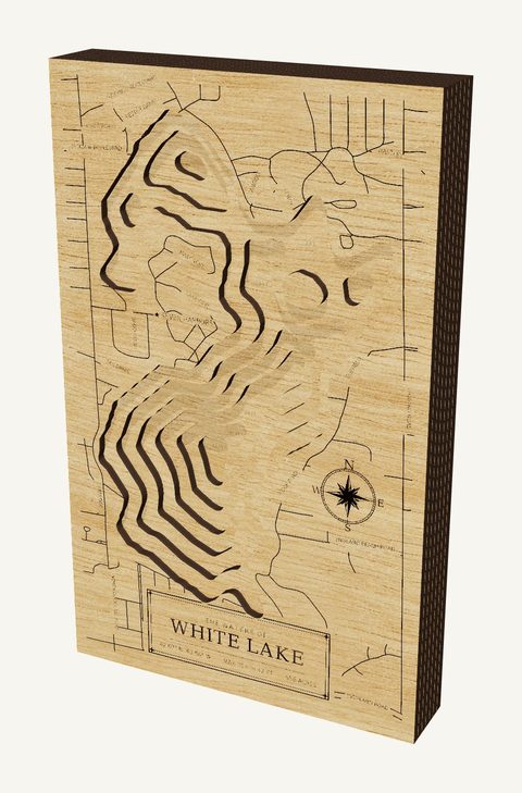 White Lake wood map