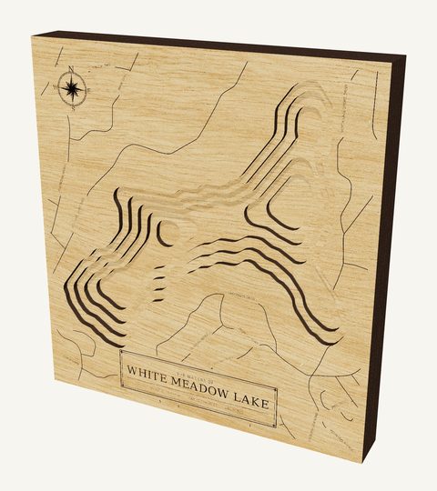 White Meadow Lake wood map