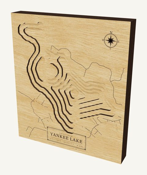 Yankee Lake wood map
